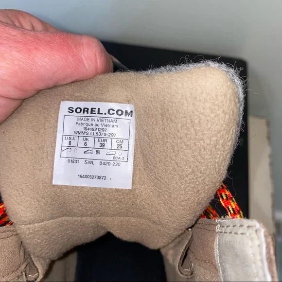 Sorel Lennox Street Laceup Waterproof Suede boots - Picture 9 of 12